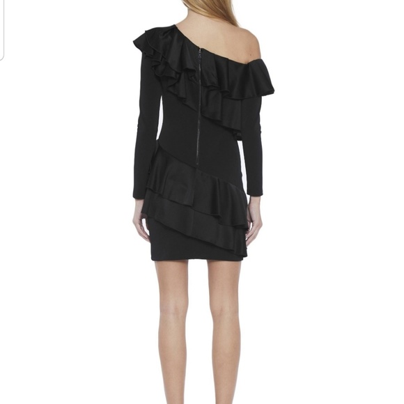 Alice + Olivia Izzy Ruffle One Shoulde… - Picture 2 of 7